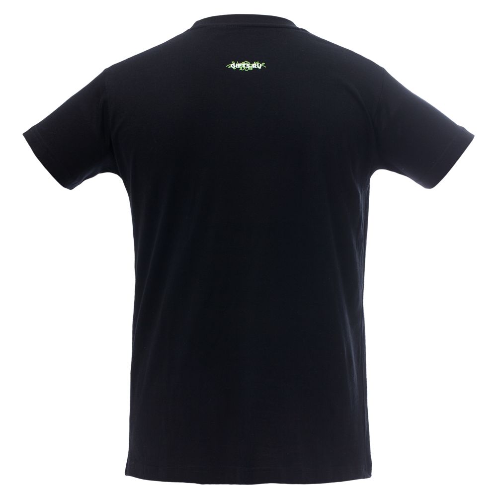 Футболка мужская Regent Fit 150, черная Футболка мужская Regent Fit 150, черная