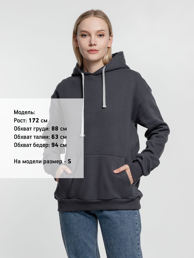 Толстовка с капюшоном Kirenga Heavy, темно-серая (графит) Толстовка с капюшоном Kirenga Heavy, темно-серая (графит)