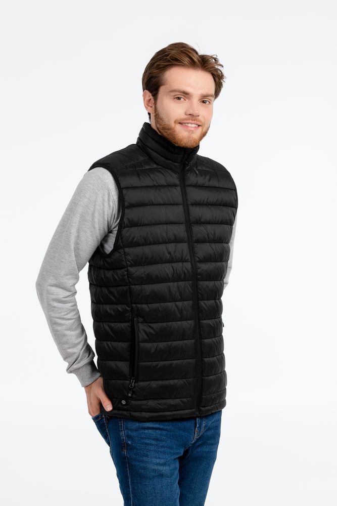 Жилет компактный мужской Stavanger, темно-синий Жилет компактный мужской Stavanger, темно-синий