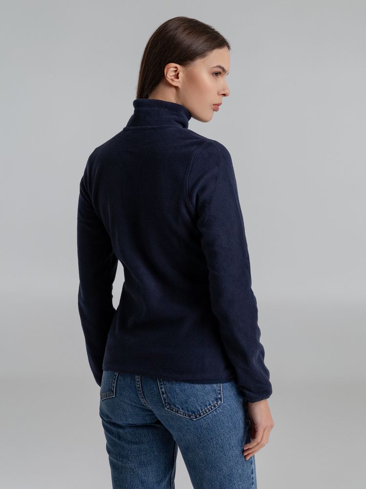 Толстовка флисовая женская Frontflip темно-синяя Толстовка флисовая женская Frontflip темно-синяя