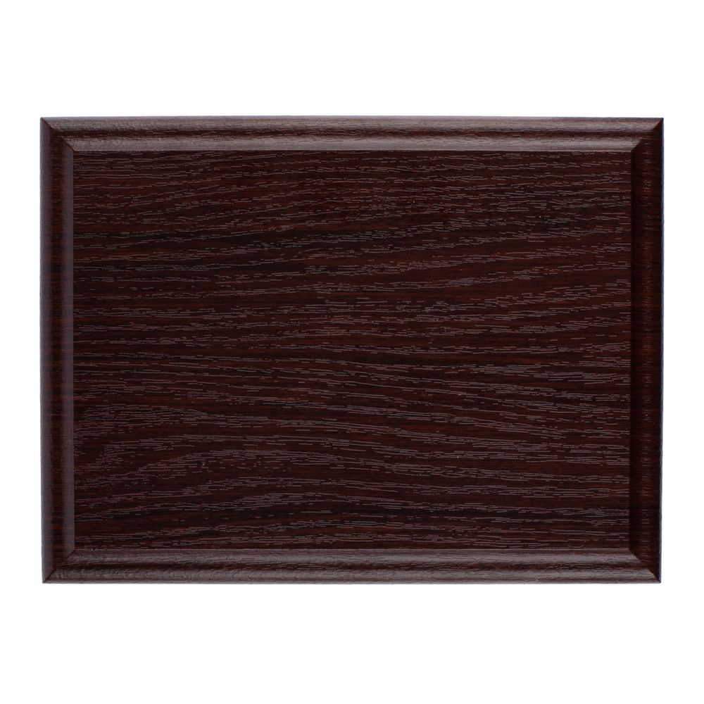Плакетка Plaque, малая, вишня с золотистой пластиной Плакетка Plaque, малая, вишня с золотистой пластиной