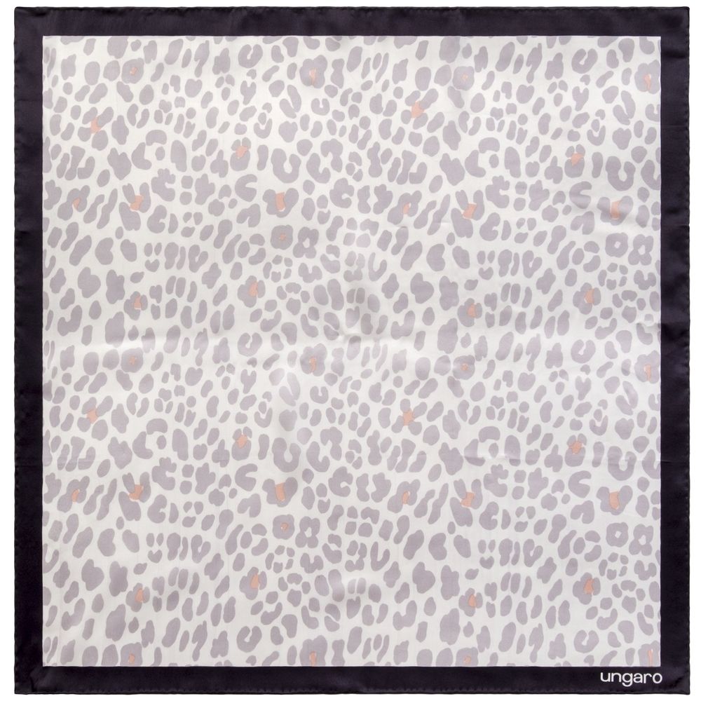 Платок Leopardo Silk, серый Платок Leopardo Silk, серый