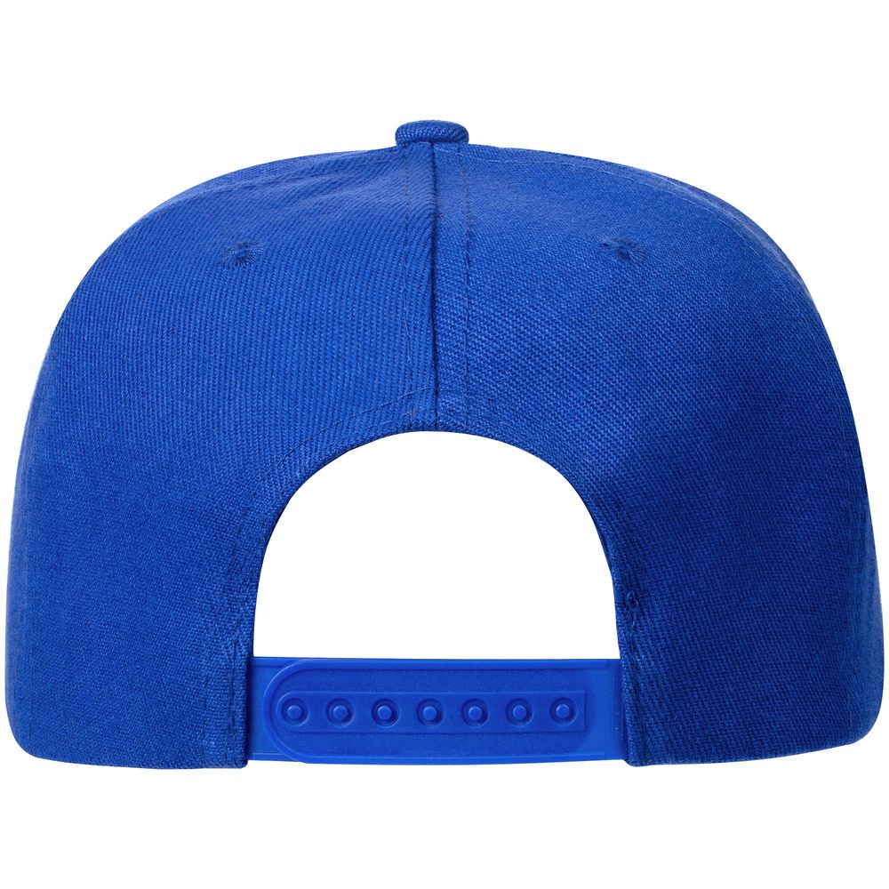 Бейсболка Snapback с прямым козырьком, ярко-синяя Бейсболка Snapback с прямым козырьком, ярко-синяя