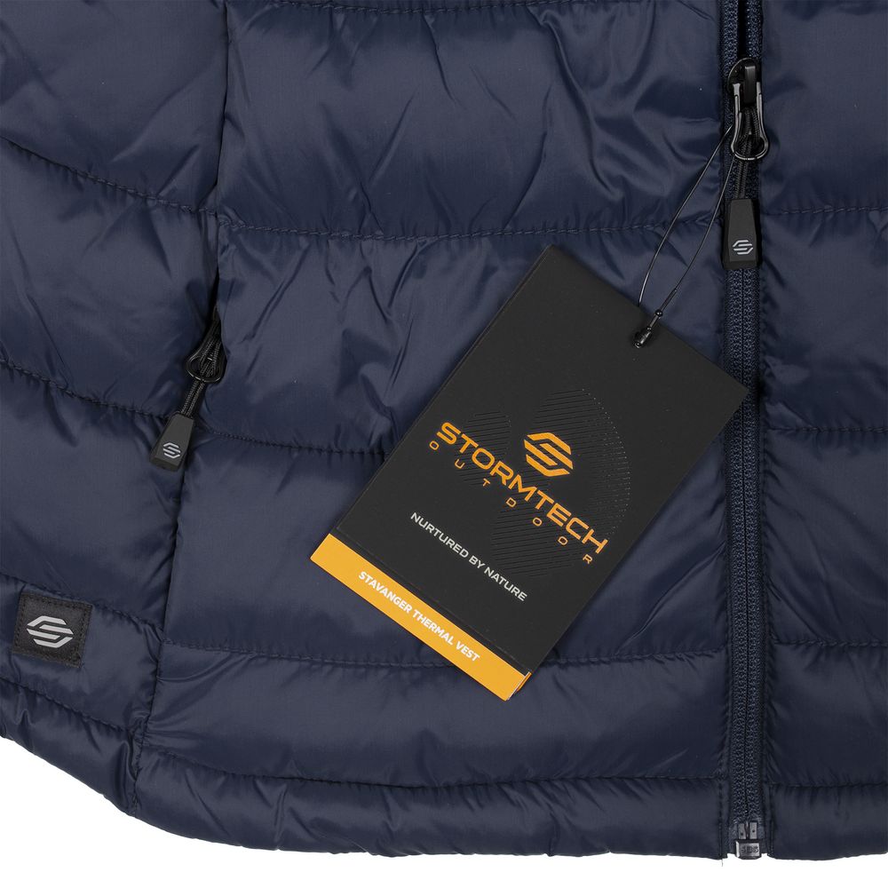 Жилет компактный мужской Stavanger, черный Жилет компактный мужской Stavanger, черный