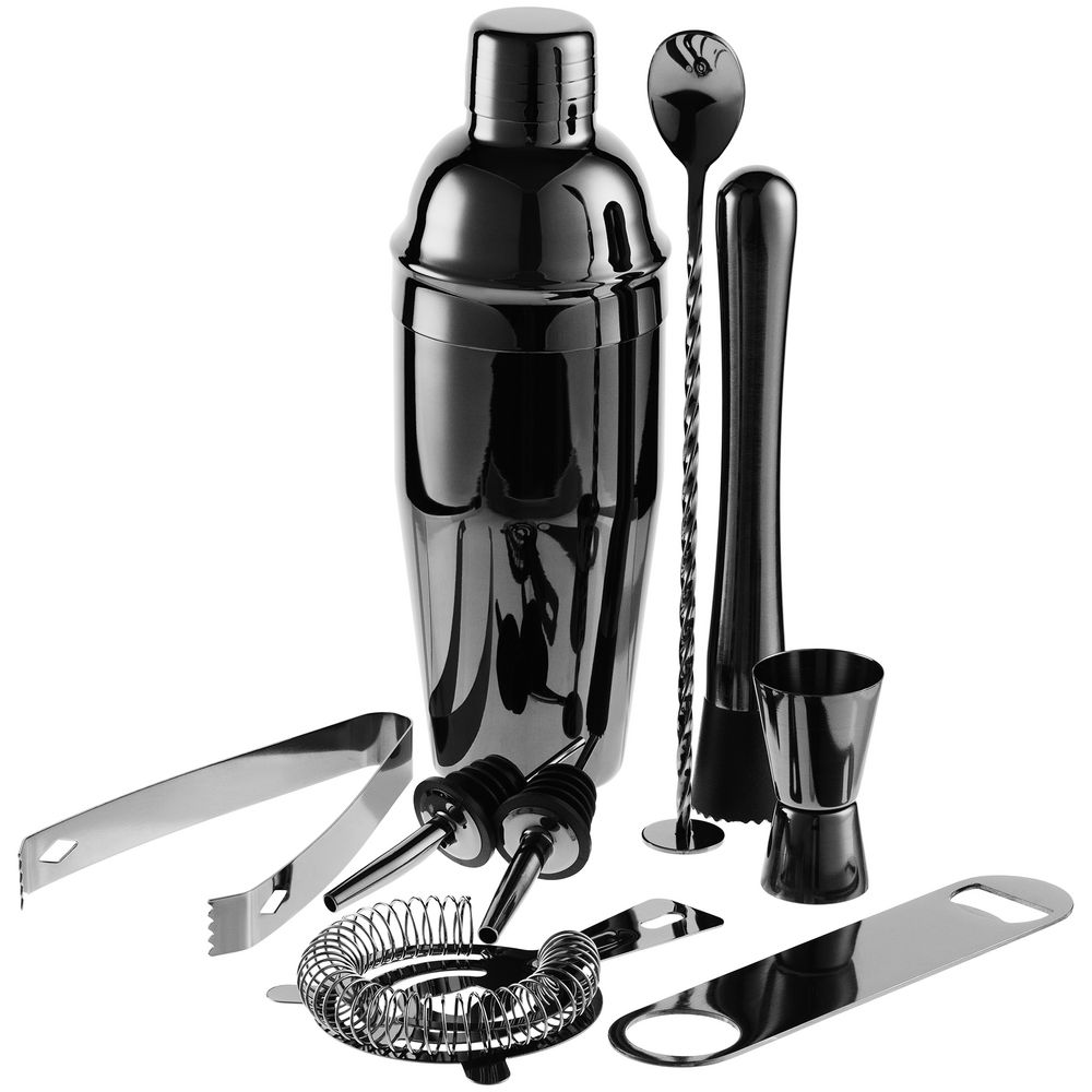 Набор для приготовления коктейлей Splash Maker, черный Набор для приготовления коктейлей Splash Maker, черный