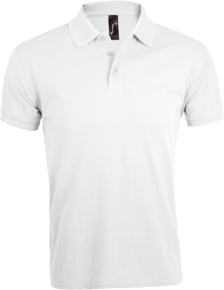 Рубашка поло мужская Prime Men, белая Рубашка поло мужская Prime Men, белая