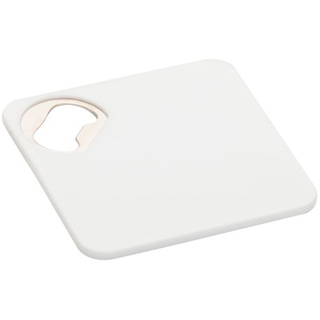 Костер с открывашкой для бутылок Bartender, белый Костер с открывашкой для бутылок Bartender, белый