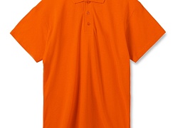 Рубашка поло мужская Summer 170, оранжевая