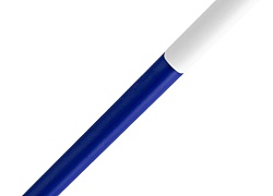 Ручка шариковая Pigra P03 Mat, темно-синяя с белым