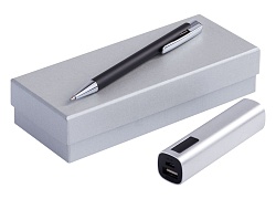 Набор Snooper: аккумулятор и ручка , серебристый