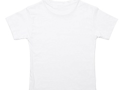 Футболка детская Simpler, белая