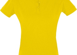 Рубашка поло женская Perfect Women 180 желтая
