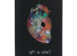 Блокнот Art In Heart, черный