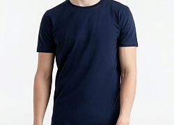 Футболка мужская T-bolka Stretch Light, темно-синяя (navy)