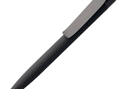 Ручка шариковая Prodir QS03 PRP Tyre Soft Touch, черная