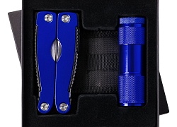 Набор Handmaster: фонарик и мультитул, синий