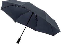 Складной зонт doubleDub, темно-синий