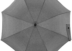 Зонт-трость rainVestment, светло-серый меланж
