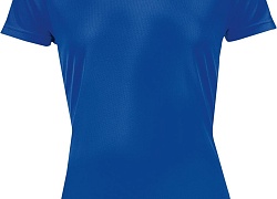 Футболка женская Sporty Women 140, ярко-синяя