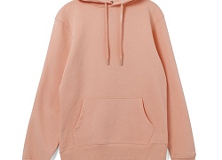 Толстовка с капюшоном унисекс Hoodie, бежевая (nude)