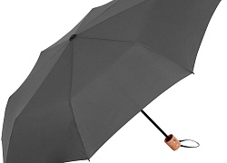 Зонт складной OkoBrella, серый