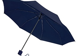 Зонт складной Basic, темно-синий