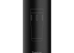 Термостакан Tumbler 470, вакуумный, стальной зеркальный