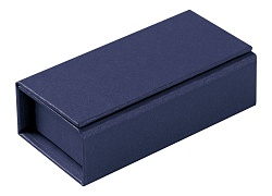 Коробочка под флешку Cocktail, синяя