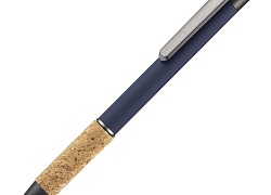 Ручка шариковая Cork, синяя