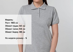 Рубашка поло женская Virma Stretch Lady, серый меланж