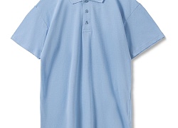 Рубашка поло мужская Summer 170, голубая