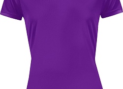 Футболка женская Sporty Women 140, темно-фиолетовая