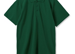 Рубашка поло мужская Summer 170, темно-зеленая
