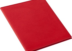 Обложка для паспорта Twill, красная