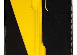 Дорожный органайзер Multimo, черный с желтым