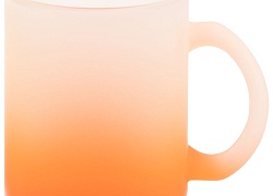 Кружка Grade Fade для сублимационной печати, матовая, оранжевая