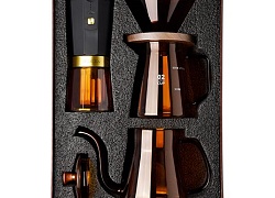 Кофейный набор Amber Coffee Maker Set, оранжевый с черным