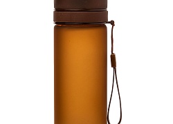 Бутылка для воды Simple, коричневая