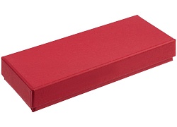 Коробка Notes с ложементом для ручки и флешки, красная