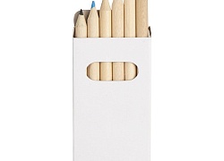 Набор цветных карандашей Pencilvania Mini, белый
