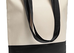 Холщовая сумка Shopaholic, черная