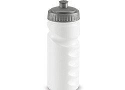Бутылка для велосипеда Lowry, белая с серым