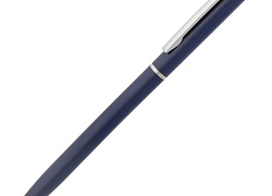 Ручка шариковая Hotel Chrome, ver.2, матовая синяя