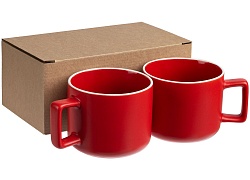 Коробка Couple Cup под 2 кружки, малая, крафт